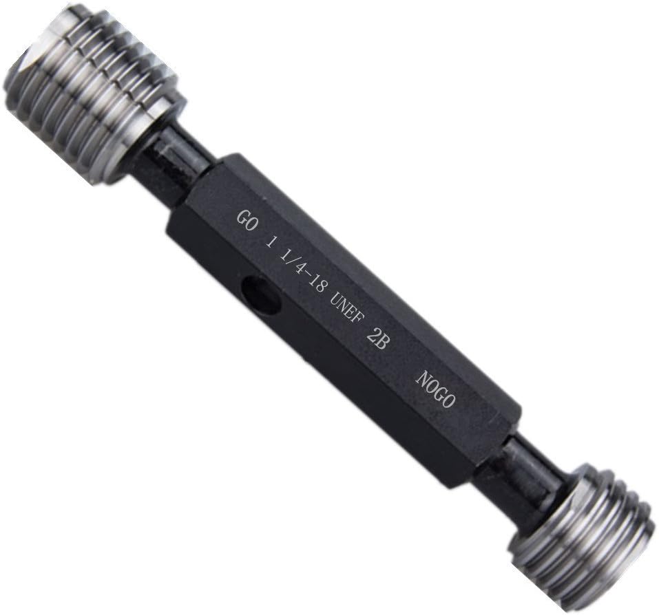 1 1/4-18 UNEF Thread Plug Gage 2B GO NOGO 100% Calibrated Ship by FedEx Delivery in 4 Days