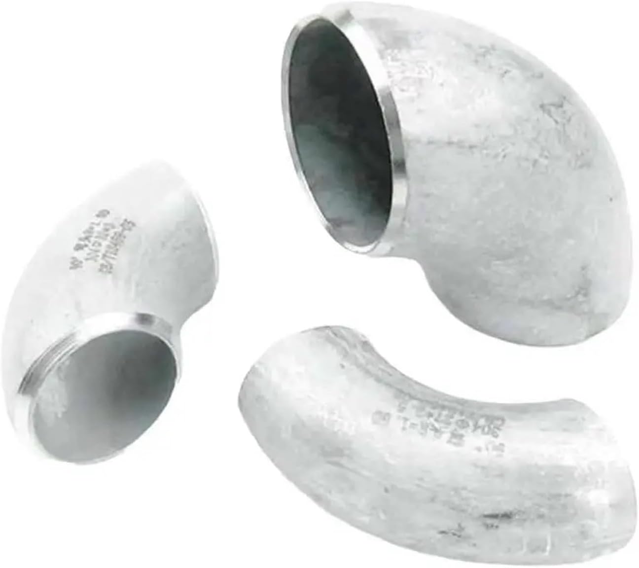 1pc Outer Diameter 12/14/16/18/20/22/25/32/34/38/42/45/48/51/57/60/76/89/108/114mm 304 Stainless 90 Degree Elbow Welded Pipe Fitting(114mm)