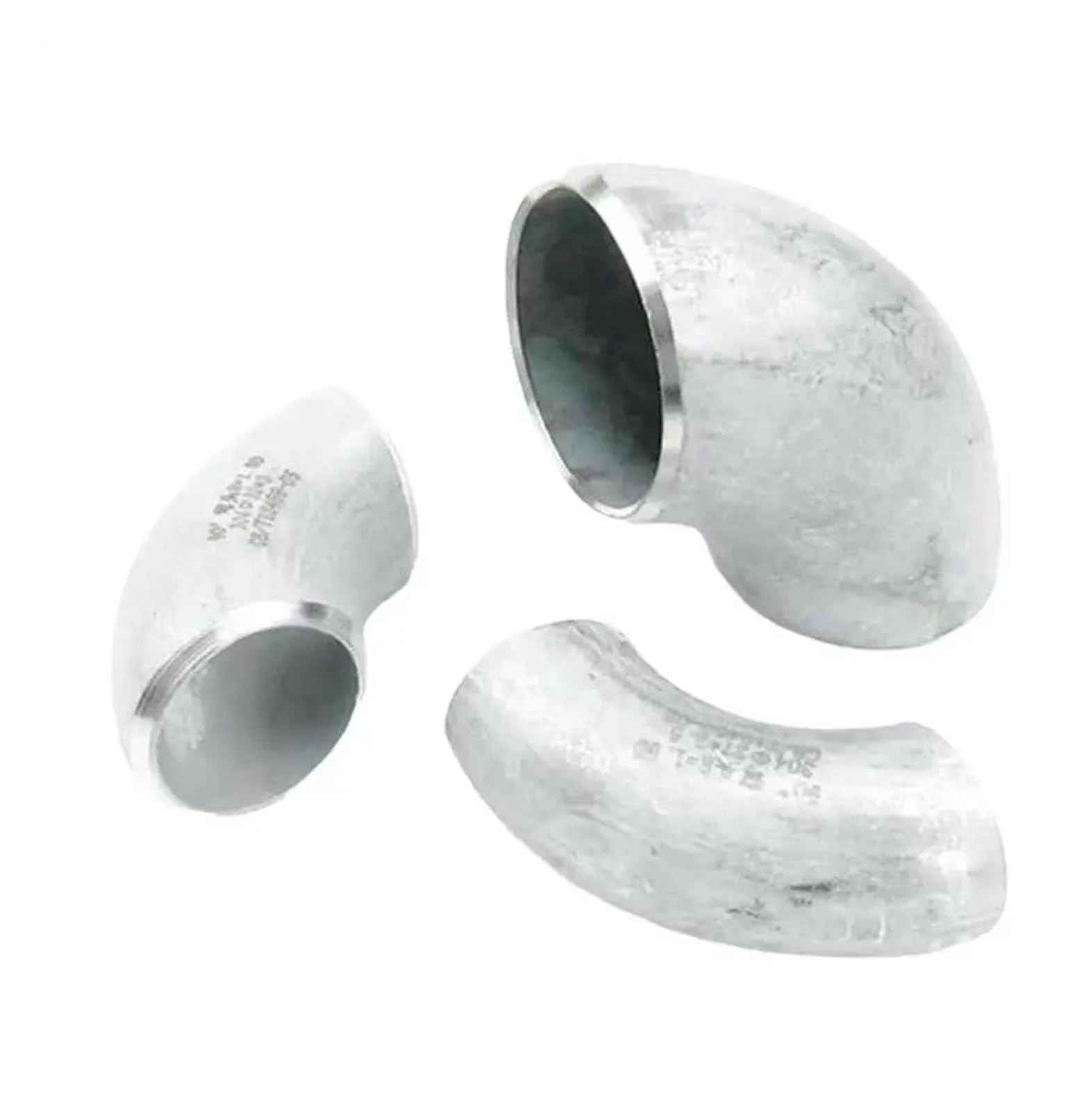 Codo para soldar de 48mm con codo 90 grados acero inoxidable 304 OD