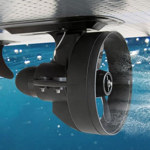 Electric motorized surfboard fin