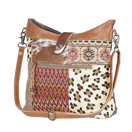 Myra Bag Peruvian Brown Shoulder Bag S-44152