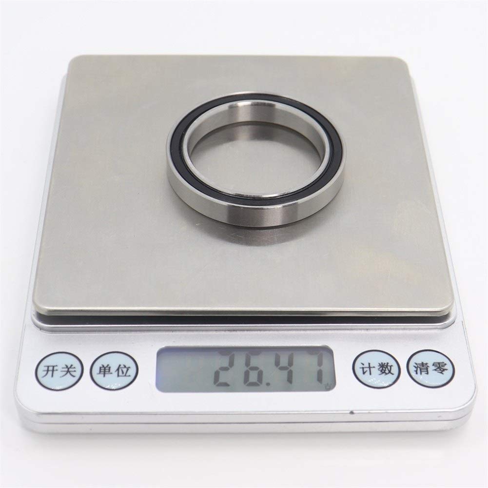 Pratique 5 pièces S6807RS Portant 35x47x7mm ABEC-3 440C roulements à Billes en Acier Inoxydable 6807 roulement à Billes S 6807RS