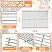 Grill Parts for Weber Genesis 2 GS4 Replacement 3 Burner Genesis II/II LX 300 & Genesis 300(2022 Y),Webber Flavorizer Bars 66032 67095,Grates 66095 66802,Heat Deflector 66685 66040 &Burner 67489 67490