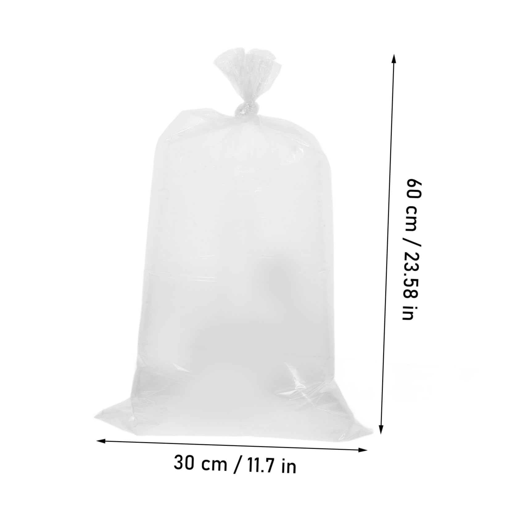 Ciieeo Food-grade Plastic Popsicle Bags 100pcs Cotton Candy Treat Packing Party Favor Sleeves