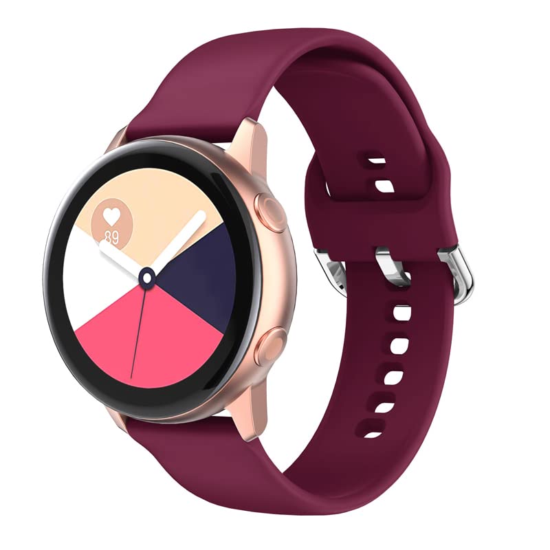 Bracelet sport silicone 20mm compatible Garmin Forerunner 245 Venu SQ