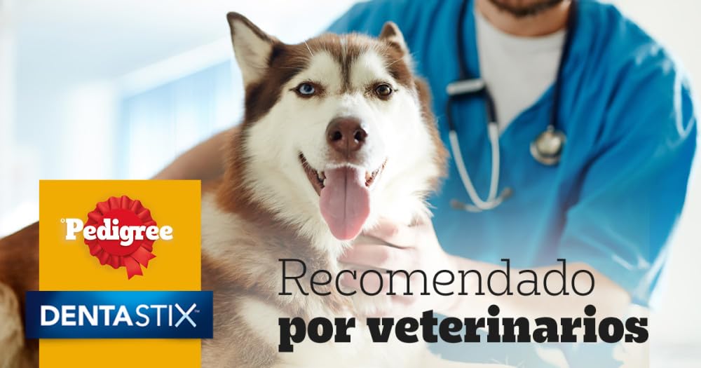 Pedigree Dentastix Snack Dental para la Higiene Oral de Perros Pequeños (4 Paquetes de 28ud)
