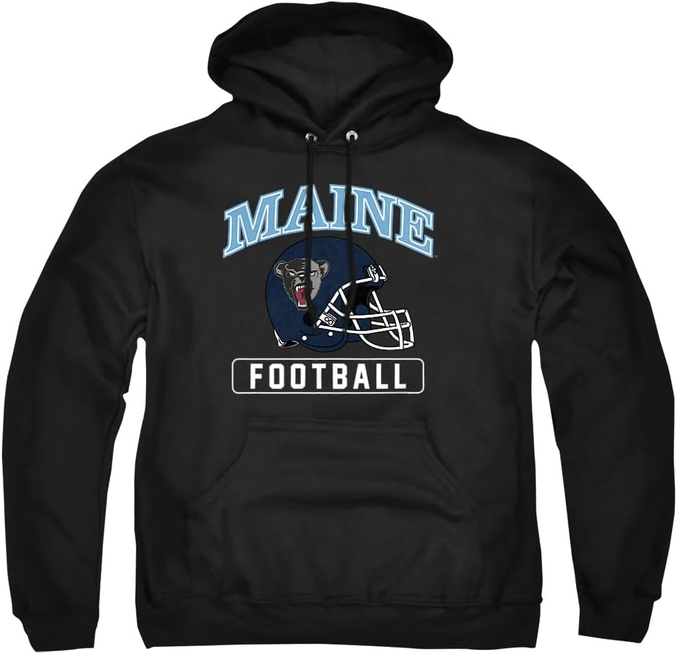 LOGOVISION Official Collegiate Football Helmet Design Unisex Adult Apparel for Men & Women Pull-over Hoodie Collection