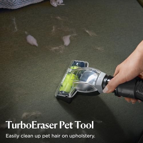Image of Bissell CleanView Swivel Vacuum with Triple Action Brush Roll, Swivel Steering, Extension Wand, Easy-Empty Dirt Tank, Multi-Cyclonic Suction System