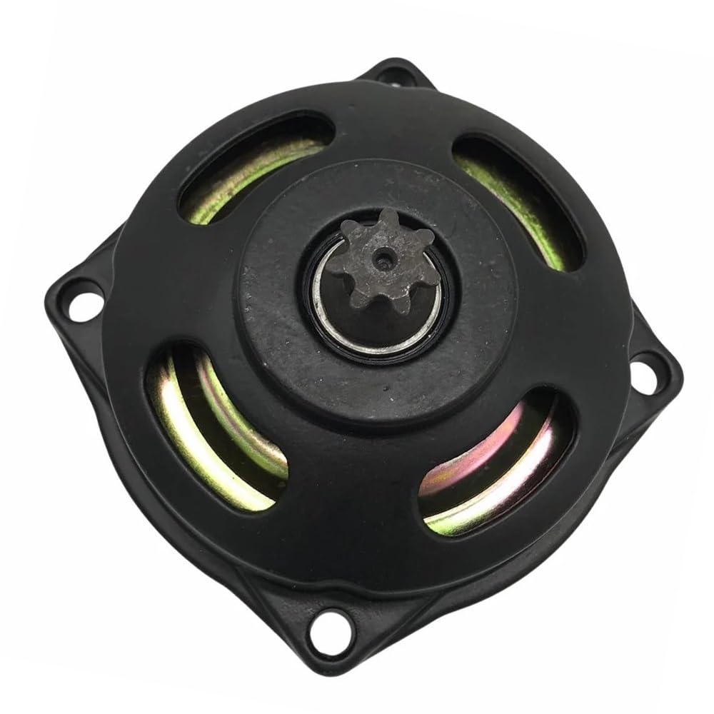 Carburador y cubierta de embrague para Mini Pocket Rocket de 49cc con cadena T8F y piñón de 7T 6