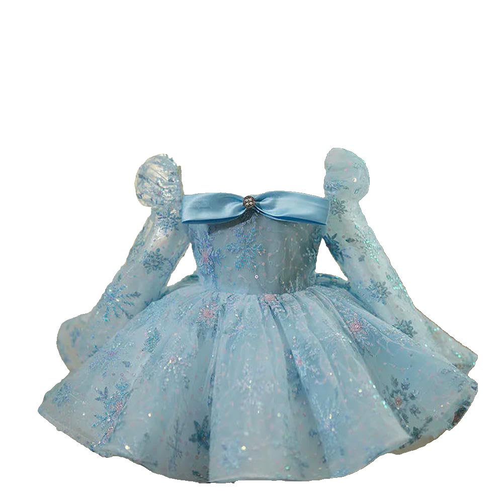 ZBDZSW Ramadan Princess Dress dla Dziewczynek Elegancka Suknia Imprezowa na Występy Dziewczynka Sypiąca Kwiaty Gospodyni Tutu Sukienki Ubrania Eid