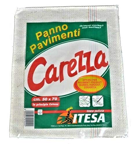 Panno pavimento ITESA CAREZZA in cotone per tutte le superfici 25 pz