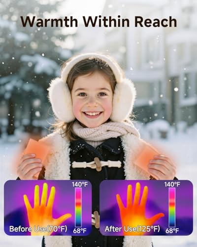 YOSHENNMO Hand Warmers Disposable - Up to 10 Hours of Heat, Super Long Lasting Air Activated Warmers, Quick & Easy Activation, Portable Odor, Free Warmth for Hands (9 Pairs) - image 3