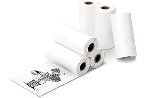 57mm x 30mm Thermal Paper: 6 Rolls for Your Versatile Portable Printers