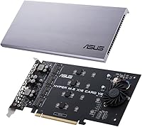 Vista 1 de ASUS Tarjeta Hyper M.2 x16 v2 4 x M.2 Socket 3