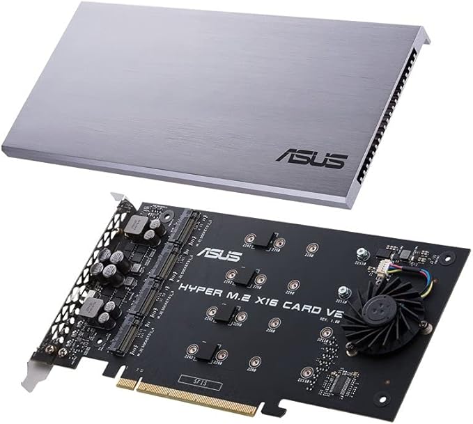 ASUS Hyper M.2 x16 Card v2 4 x M.2 Socket 3