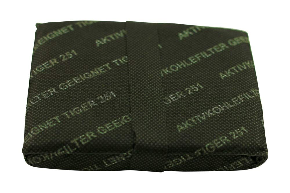 Trade-Shop - Filtro ai carboni attivi, antiodore per Vorwerk Tiger 250 251 252 260 VT250 VT251 VT252 VT260
