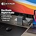 HyperDrive USB-C & Thunderbolt 4 GEN2 14-in-1 Dock for MacBook Pro/Air, iPad, PC - High-Speed Thunderbolt Docking Station - 40Gbps, Gigabit Ethernet, 85W PD