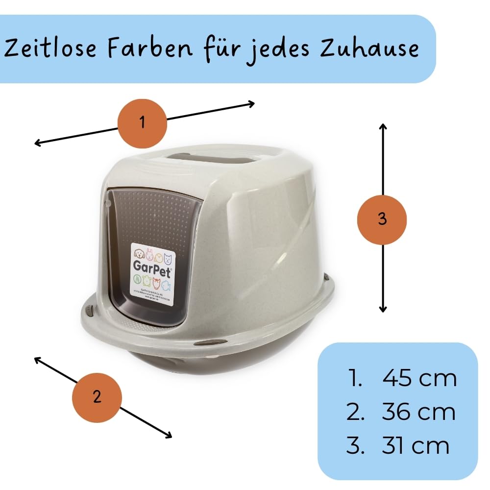 Einweg-Katzenklo Behälter Mit Kohlefilter – 30 Stück, Kompatibel Mit Nature's Miracle & Littermaid