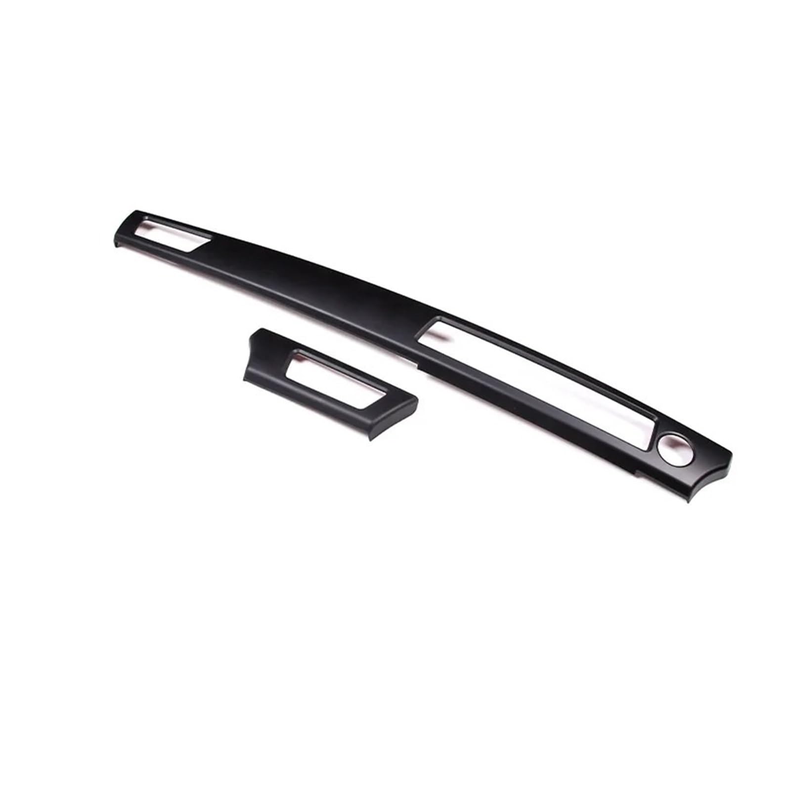 Degcaus Style A Matte Black For Bmw 3 Series E90 2005-2012 Abs Carbon Fiber Car Interior Dashboard Panel Cover Trim Decoration Stickers Center Console Trim(Style A Matte Black)