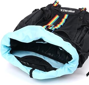 Amazon | [Chums] Spring Dale 35・Black/Rainbow | CHUMS(チャムス