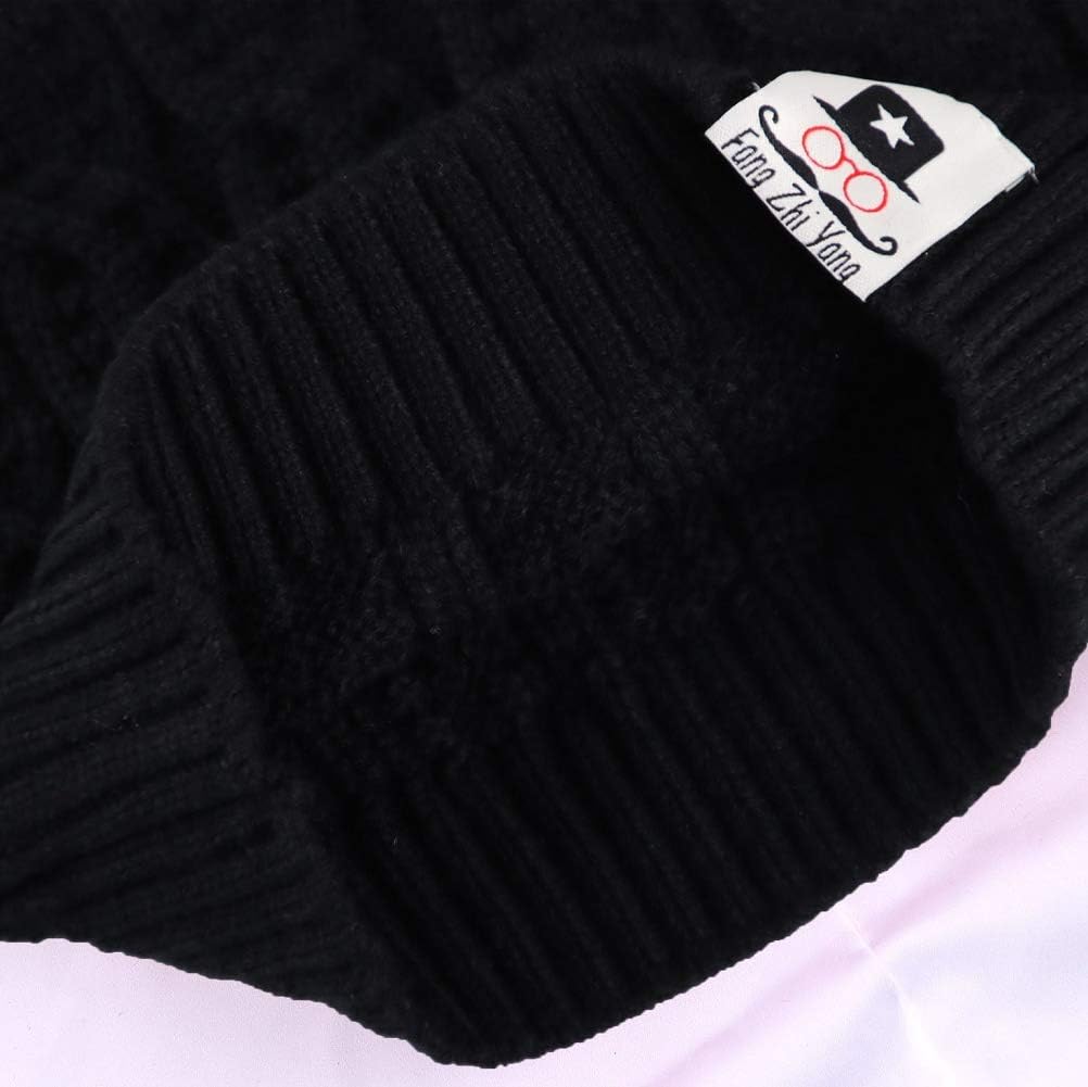 MODNTOGA Toddler Baby Boys Girls Knit Sweaters Cable Turtleneck High Collar Fall Winter Soft Warm Sweater Pullover Tops - Image 5