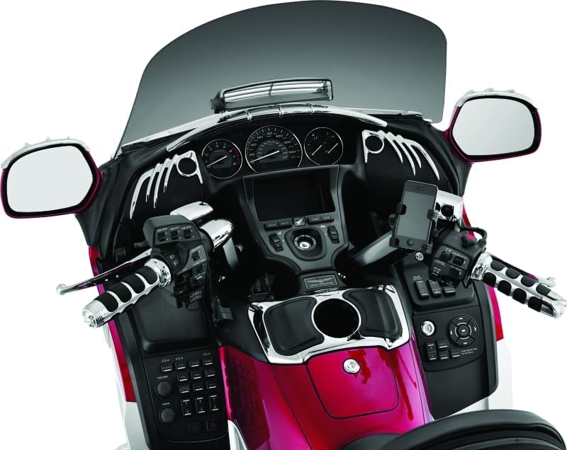 Close-up of Kuryakyn ISO Grip designed for cable throttle control