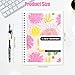 Meetory A bible-in-a-year study plan - A 52-Week Study Through Gods Word, A Daily Bibles Study Workbook with Spiral Binding, NIV Study Journal & Reflective Questions – Compact A4 Size