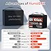 HumsiENK Lithium Battery 12V 100Ah LiFePO4, Built-in 100A BMS, 15000 Deep Cycles Solar Battery with Low-Temp Protection for RV Marine Trolling Motor Home Energy Storage Off-Grid Living BCI Group 24