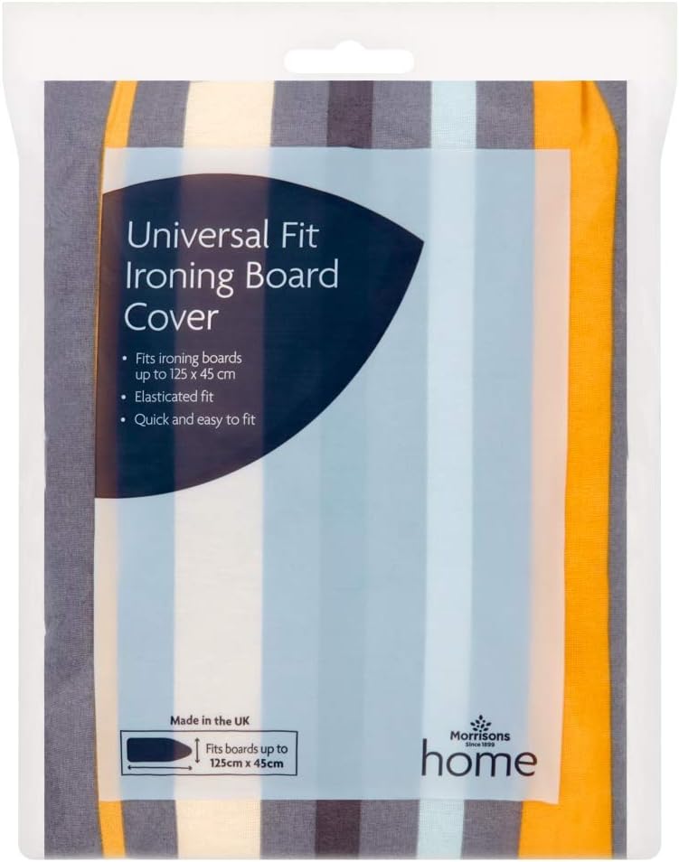 Morrisons Ironing Board Cover Universal Fit Amazon.co.uk Home & Kitchen