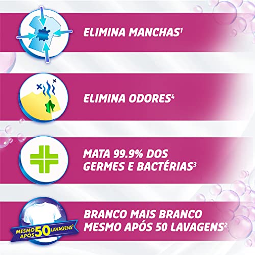 Tira Manchas Vanish em Pó Oxi Action para roupas brancas e roupas coloridas - 2 unidades de 450g