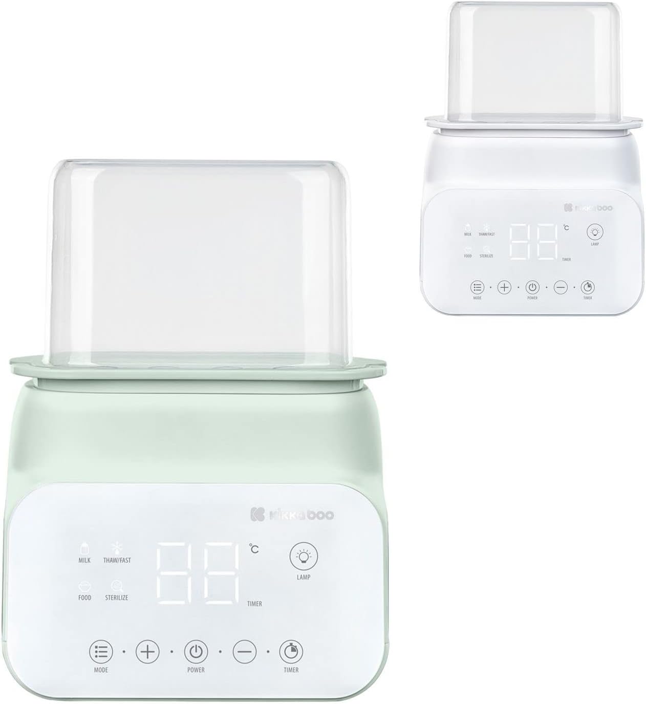 Kikkaboo Double 4 In 1 Handy Bottle Warmer One Size