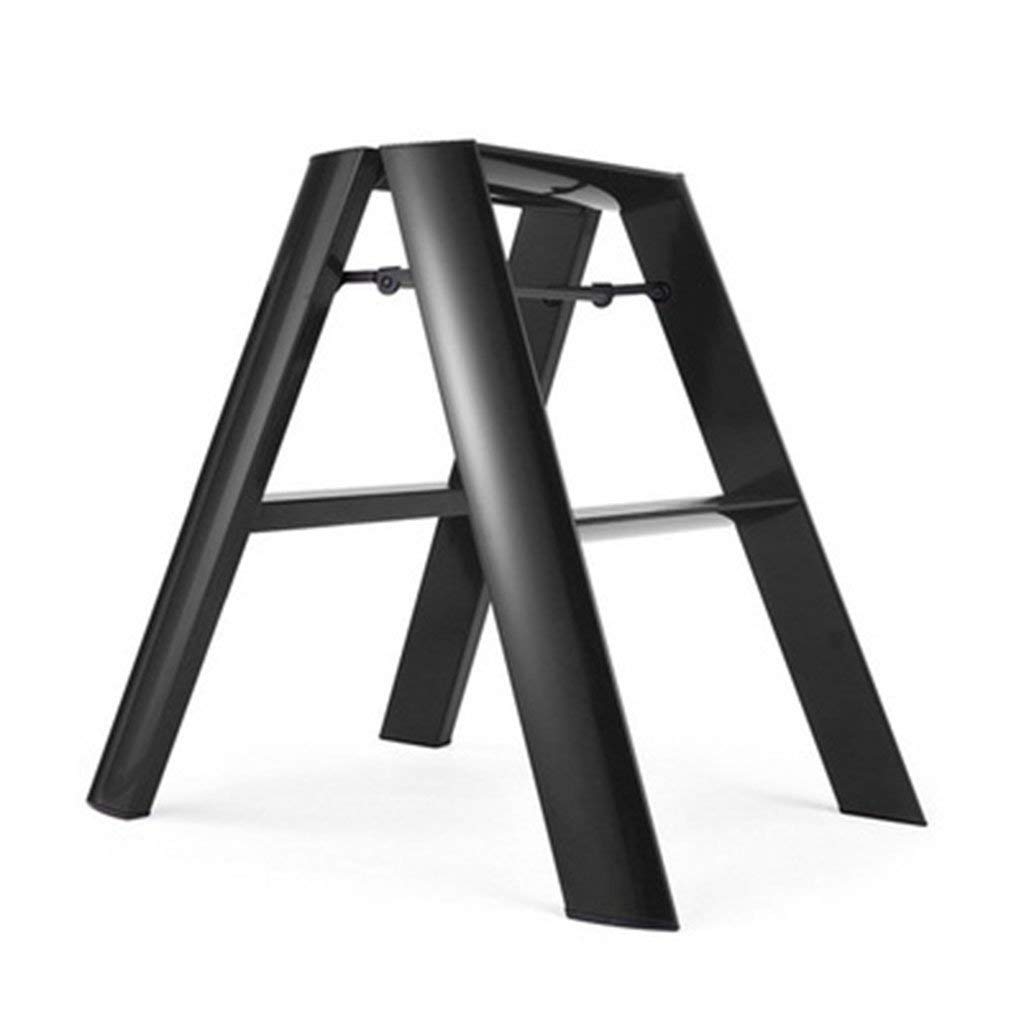 Tabouret portatif et escabeau de bureau rembourré carré en aluminium grand