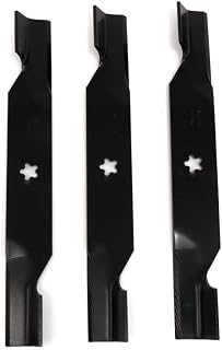 Craftsman CMXGZAM110150 54-Inch Bagging and Side Discharging Lawn Mower Blade Set AYP/HOP High Lift OE#187256