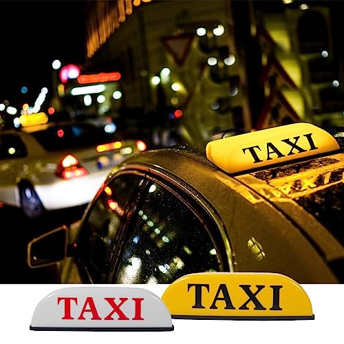 Luz de techo taxi LED magnético 12V blanco miniatura 4