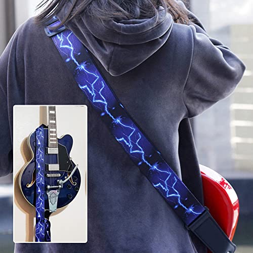 Lot de 2 sangles de guitare réglables avec extrémité en cuir, pour basse, guitare électrique acoustique, cadeau pour… - Les Beatles, Paul McCartney, John Lennon, RIngo Starr, George Harrison Lot de 2 sangles de guitare réglables avec extrémité en cuir, pour basse, guitare électrique acoustique, cadeau pour… – Image 6