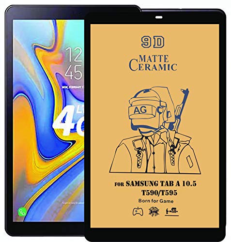 Glaxx Armour 9H High Definition Edge To Edge Matte Finish Screen Guard for Samsung Galaxy Tab A 10.5 inch T595 (Black, Full Glue) (B08XNPBSL7) Amazon Price History, Amazon Price Tracker