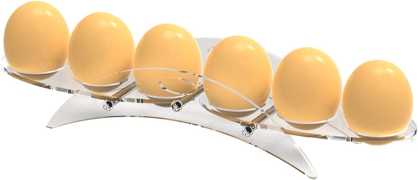 Acrylic Egg Stand, 5/6 Egg Tray Egg Holder Egg Skelter