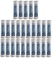 Tier1 30 Micron 10 Inch x 2.5 Inch | 25-Pack String Wound Polypropylene Whole House Sediment Water Filter Replacement Cartridge | Compatible with Pentek CW-MF, 155187-43, W30W, Home Water Filter