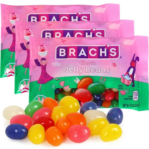 Easter Classic jelly beans Eggs, Easter jelly beans 9oz Each, Irresistible Easter jelly beans brachsMix, Elevate Your jellybeans candy Assortment, Perfect for Easter Baskets and Springtime Treats