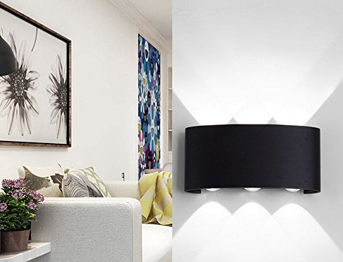 Lámpara de pared LED doble cabeza lámpara de pasillo y dormitorio 4