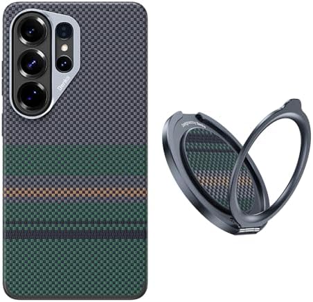 BENKS Aurora ArmorPro Kevlar Case + Magnetic Grip & Stand for Sam...