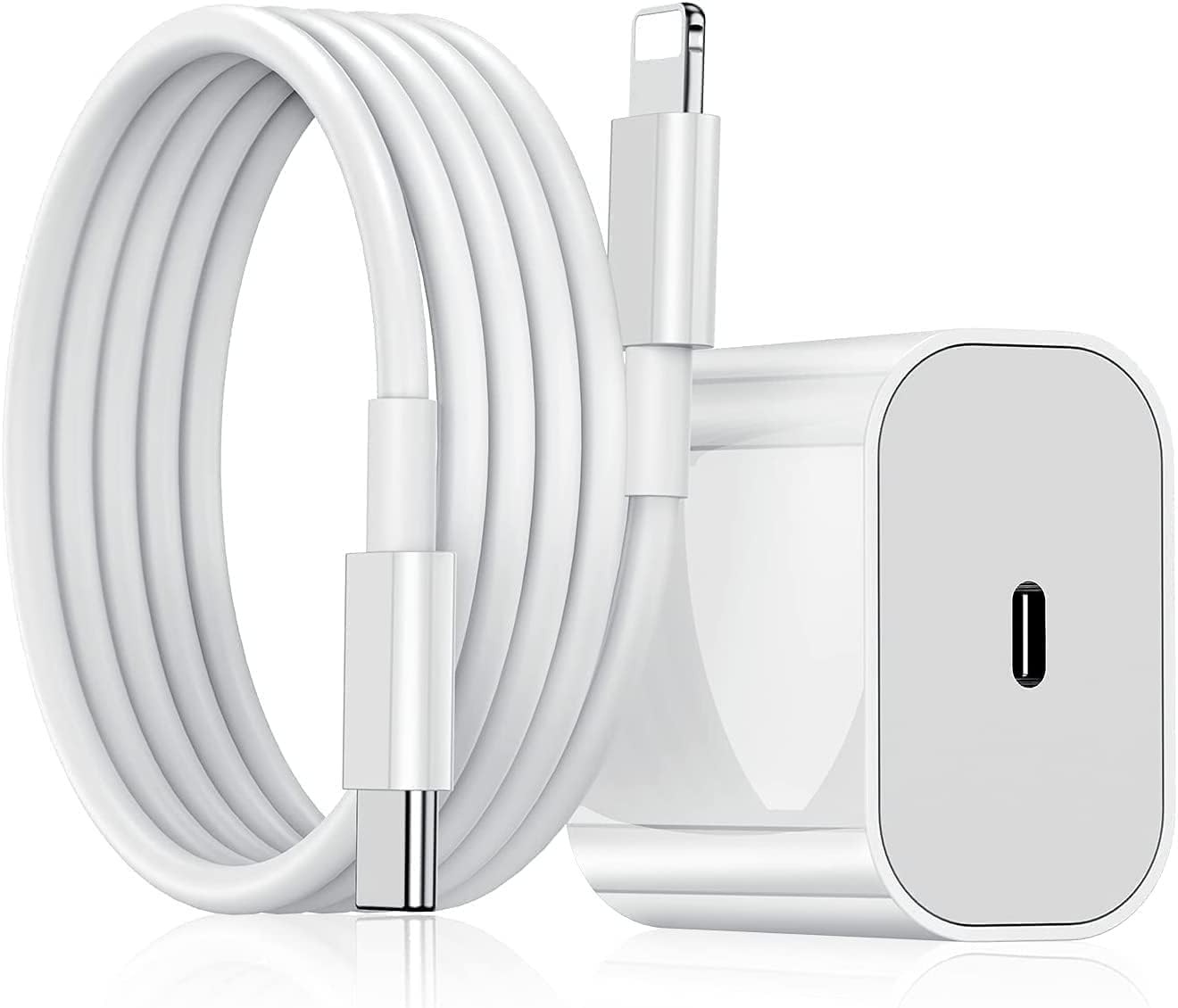 Original 20W Charger for iPhone 13, 13 Pro Max,12,12 Pro Max,11, 11 Pro Max,X,8 Series with 6 Months Warranty (83S000728)