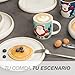 Imagen de Moritz & Moritz Juego de 4 tazas navideñas de porcelana