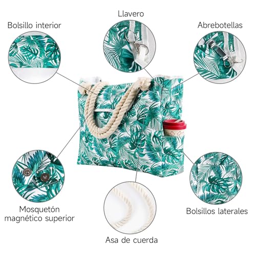 Encuentra la mejor selección de Bolsa playa los más solicitados. 15 Imagen adicional