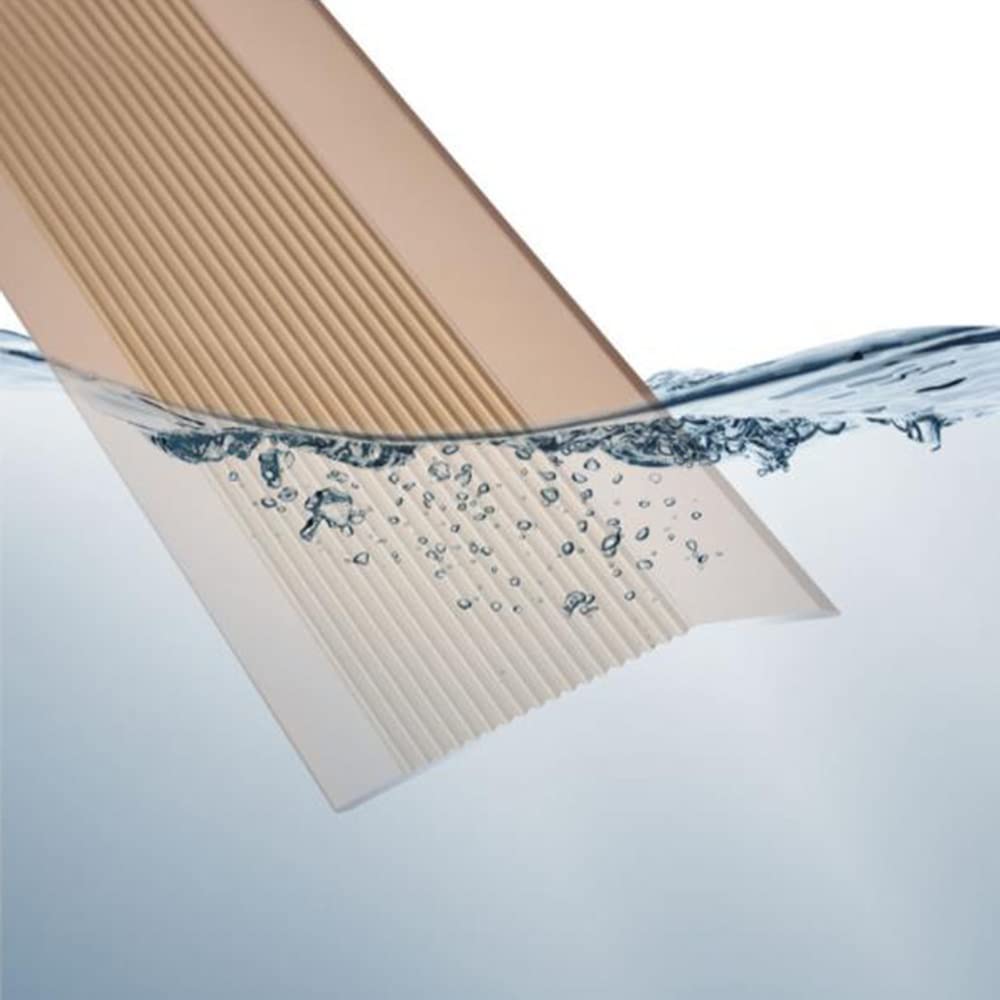 MKEING Aluminium Vloer Overgangsstrip 100 mm Overgangsprofiel Deurdrempel Overgangsrail Tapijt Randlijst Hoogtecompensatie 10-40 mm (Kleur: Grijs