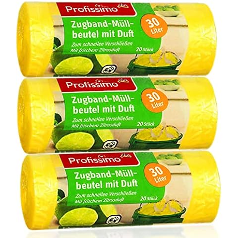 Profissimo Müllbeutel mit Kordelzug, mit frischem Zitrusduft Cover