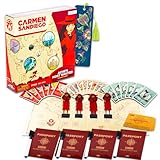 Carmen Sandiego Board Game - Bunde with Carmen Sandiego Acme's Most Wanted Board Game Plus Bookmark | Carmen Sandiego Toys for Kids