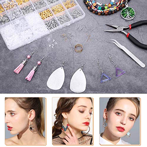 Anezus EK-01 Earring Making Kit, Anezus 2320Pcs Earring Making Supplies Kit thumb #6