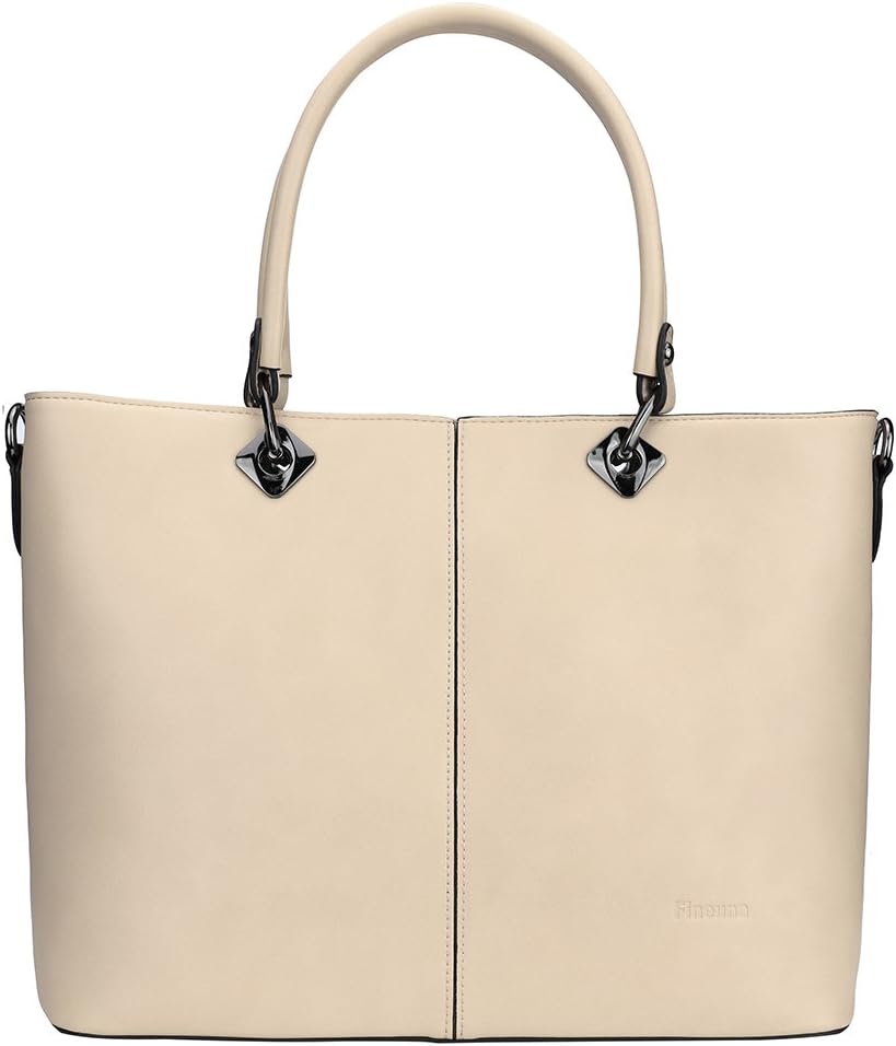 Plum Buckle 407 Tote Bag Beige
