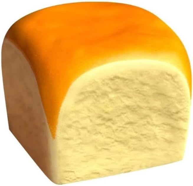 Super Thicken Toast Bread Slow Rising Squeeze, Giant Hawaiian Roll Squeeze Soft Bread Stress Relief Squeeze Toy, Realistic Food Squishies for Desk Relax & Gift for Adults Friend